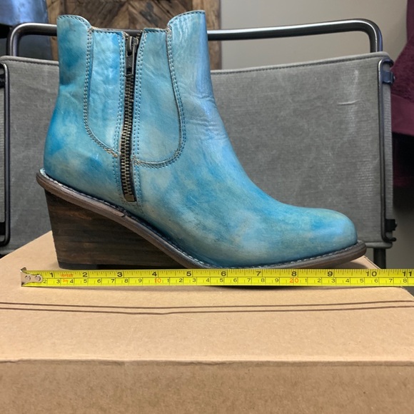 New BED STU Countess Blue Driftwood Boots - Picture 6 of 8